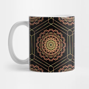 The mandala geometric essence Mug